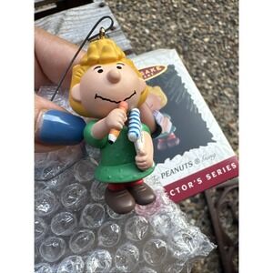 Hallmark SALLY w/Dear Santa Letter Christmas Ornament 4th in Peanuts Gang series
